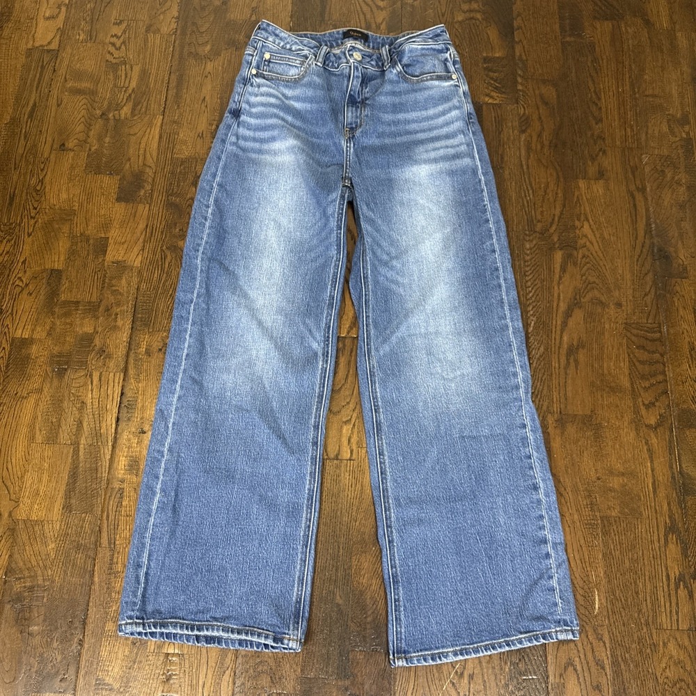 Quince Bella Stretch Relaxed Straight Jeans Women’s 29x30 Atlantic Blue EUC